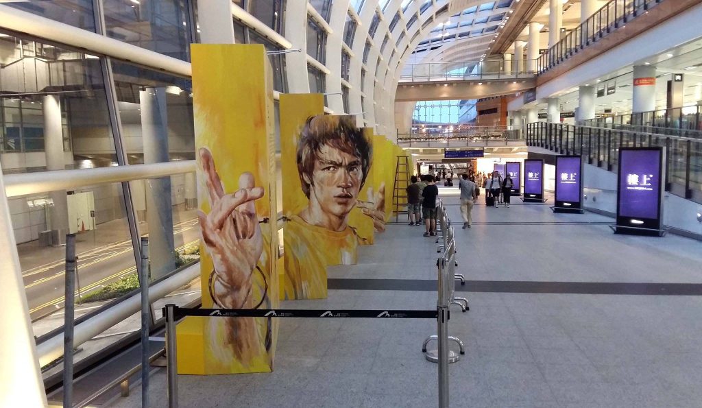 hk airport bruce lee