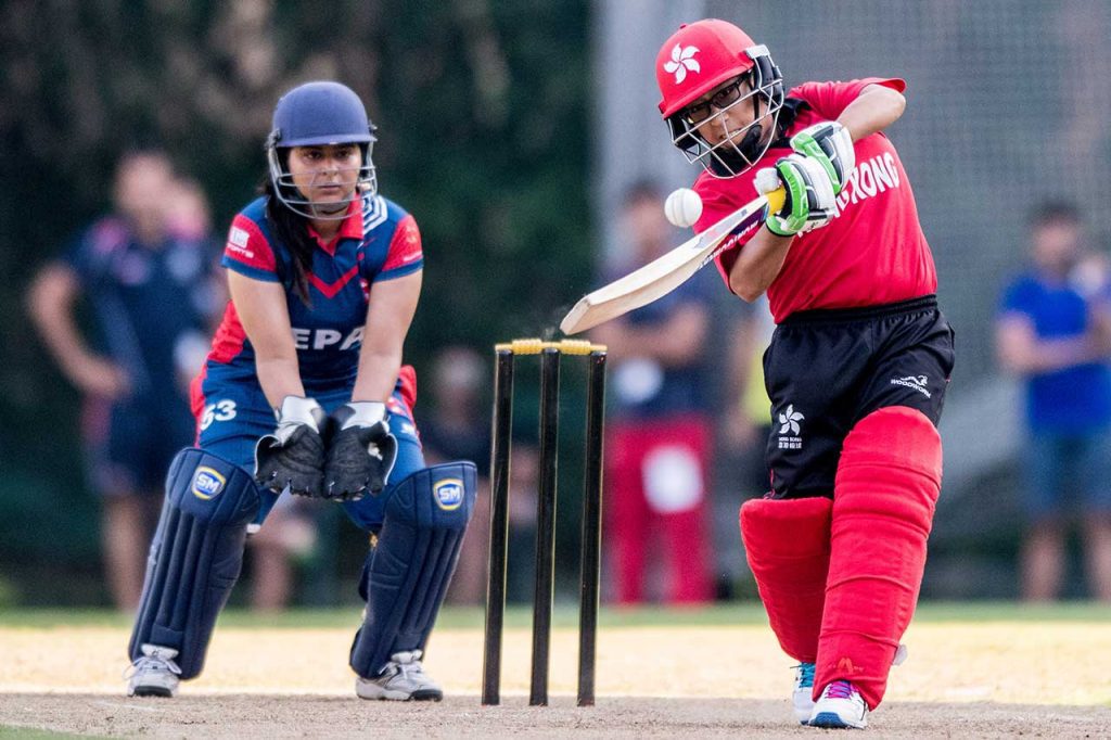 Ka Man Chan (red) Hong Kong