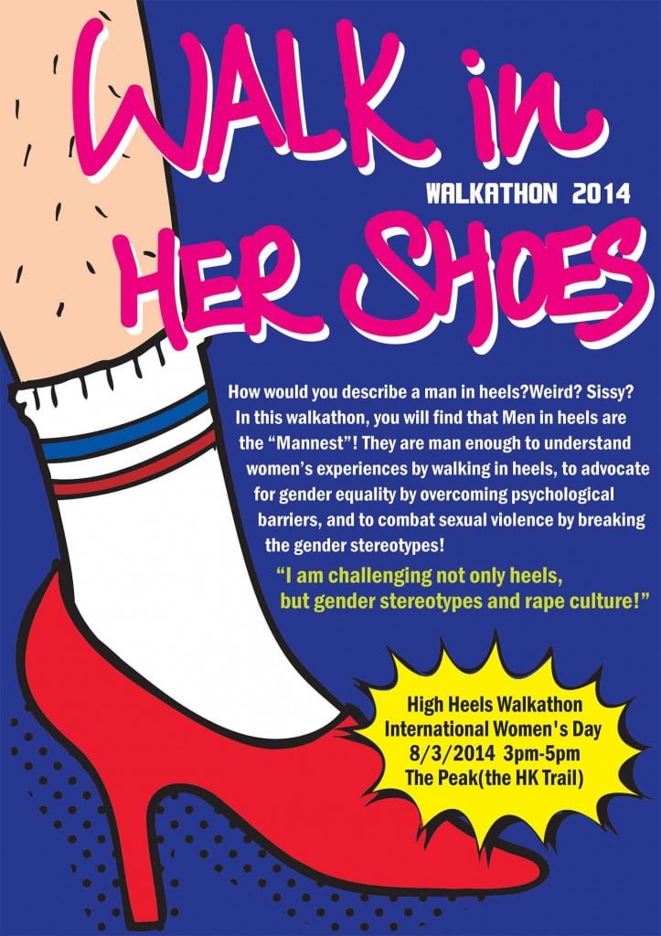 Walk in Her Shoes - 8 March 2014