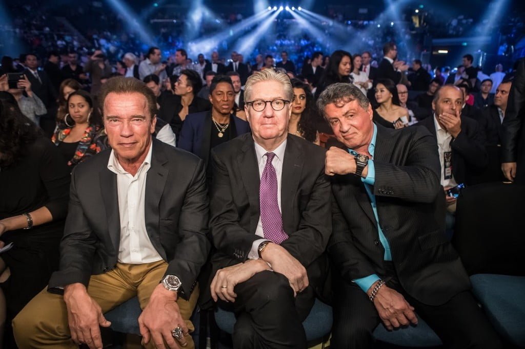 Sylvester Stallone, Arnold Schwarzenegger, Ed Tracy 2