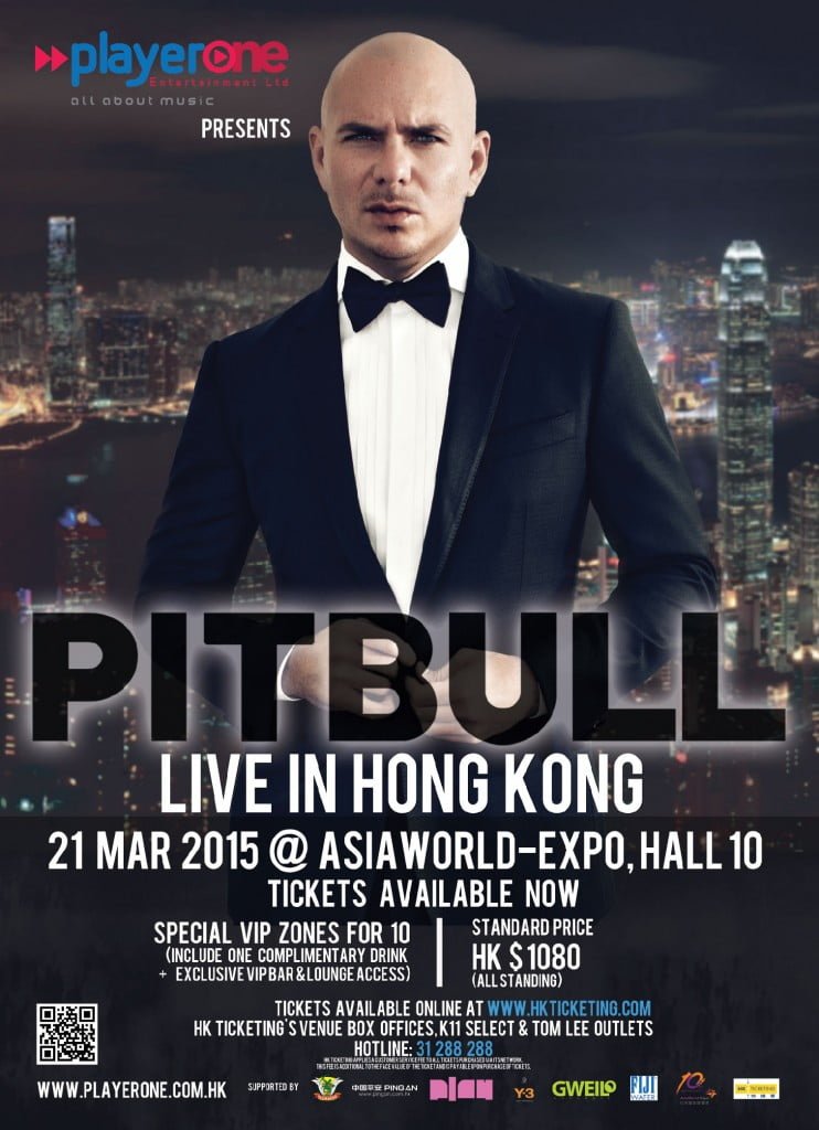 Pitbull Live in Hong Kong 2015