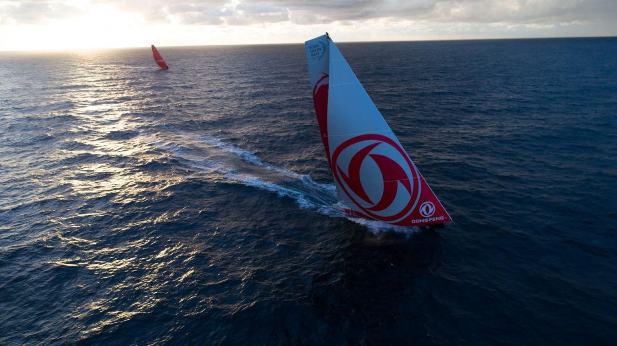 Dongfeng Win Volvo Ocean Race Fastnet Leg Zero