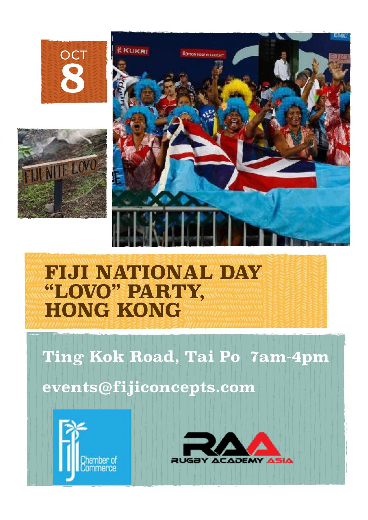 Fiji National Day Lovo Party