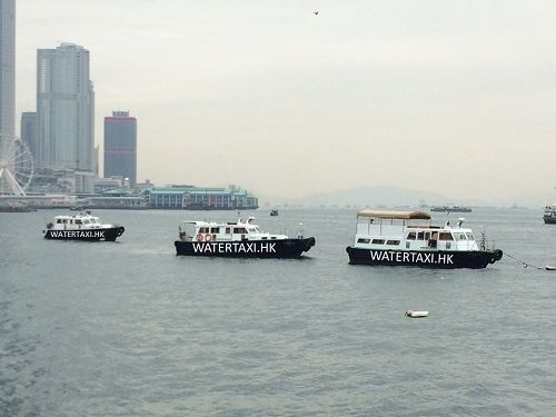 Water Taxis on Victoria Harbour