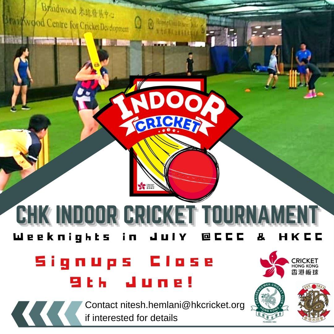 Cricket Hong Kong Launches Weeknight Indoor League