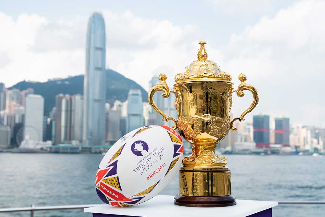 Hong Kong Admires The Webb Ellis Cup