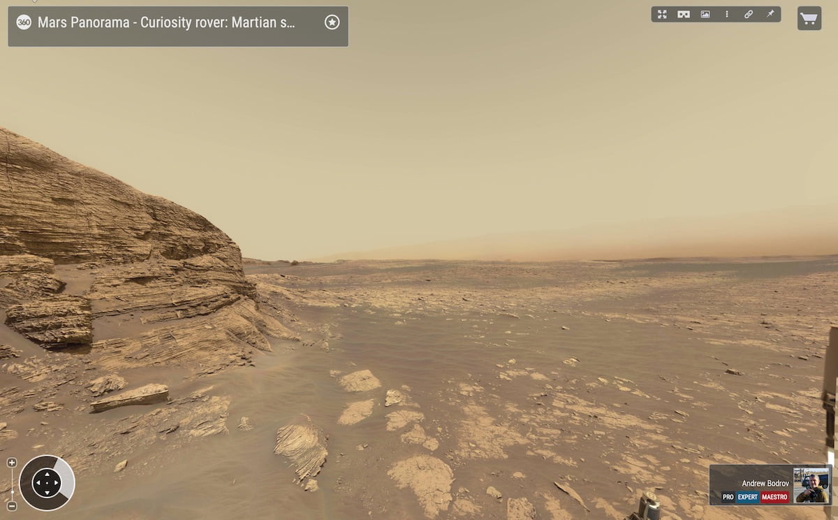 1.2 Billion Pixel Panorama of Mars