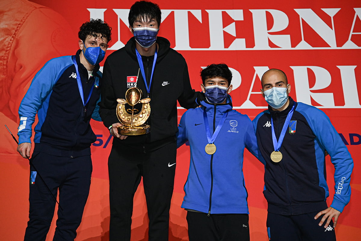 Cheung Ka-long wins Gold at FIE World Cup