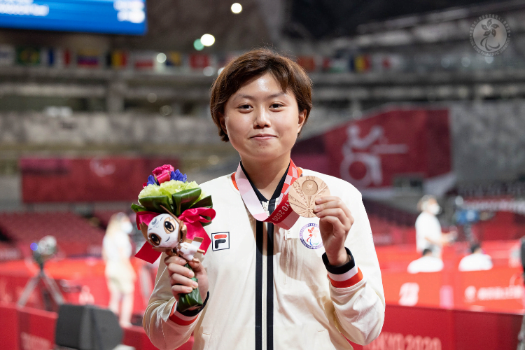 Wong Ting-ting Takes Bronze at Tokyo Paralympics