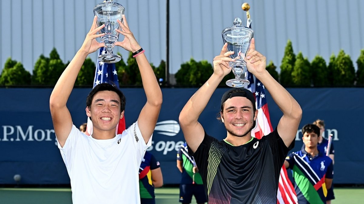 Coleman Wong Wins US Open Junior Boys Doubles!