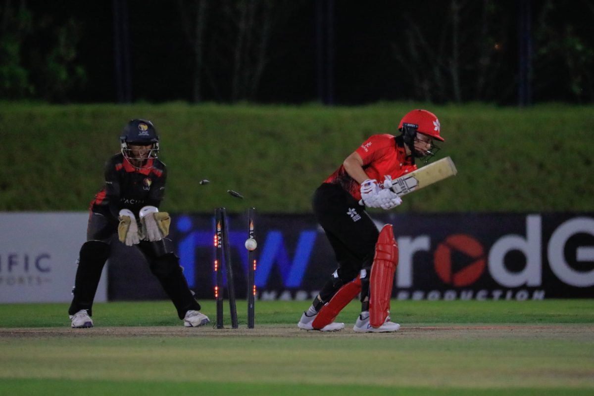 the UAE Women go two up in the T20 series beating Hong Kong Women by 28 runs, 28 April 2022