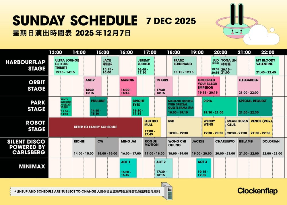 clockenflap 2025 - sunday